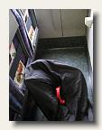 The tikit stowed neatly behind the rear pair of seats in every Shinkansen railcar IMG_5768
